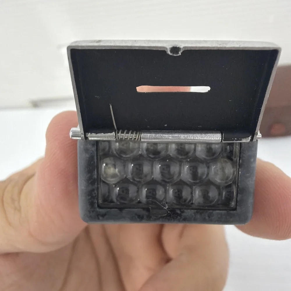 Vintage Walz Micro-Meter Clip-on Exposure Meter in Leather Case